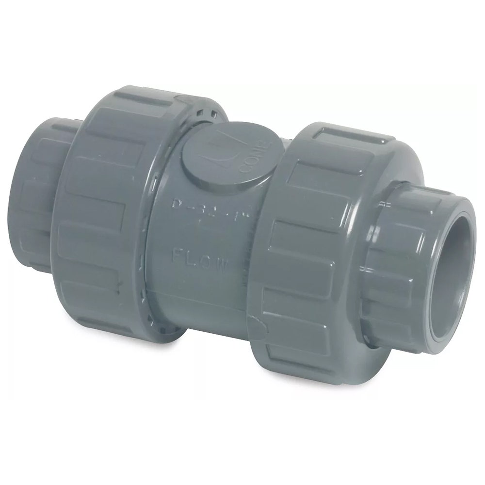 Non return shop valve pvc